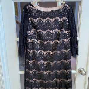 Black cocktail dress